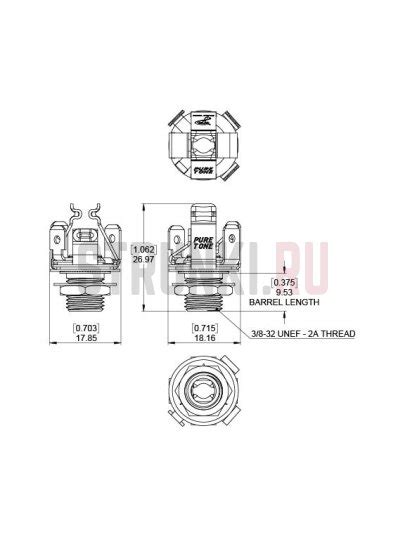 Pure Tone Multi Contact Output Jack Ptt G