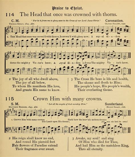 College Hymnal A Selection Of Christian Praise Songs For The Uses Of