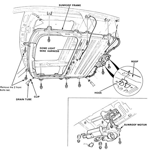 Honda crx sunroof repair