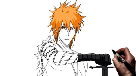 How To Draw Ichigo Step By Step