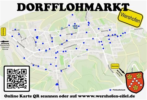 Standortkarte Dorfflohmarkt In Wershofen Am 11 07 21 Ortsgemeinde