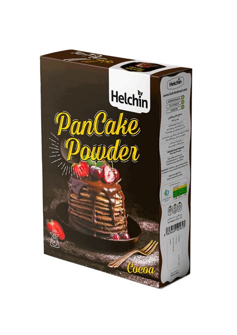 خرید و قیمت Cocoa Pancake Powder 250 Grams Helchin Food Industry