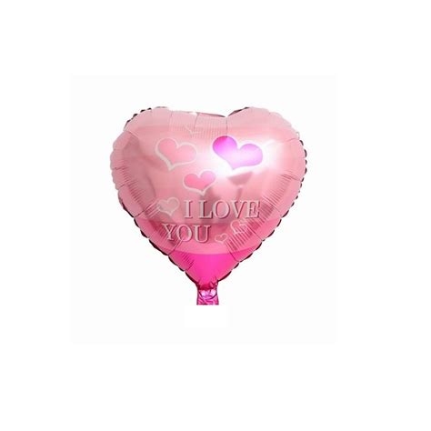 Balon Folie Inima I Love You Roz 45 Cm EMAG Ro