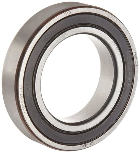 FAG Bearings 6006 2RSR C3 Single Row Deep Groove Ball Bearing Rubber