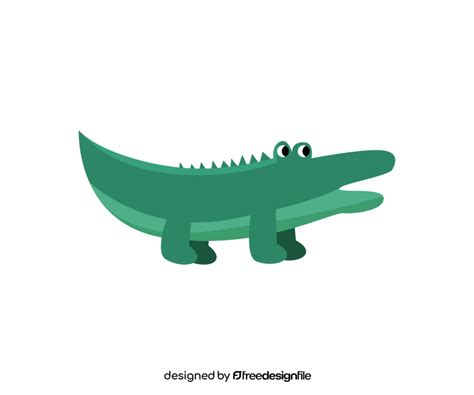 Cartoon Crocodile Clipart Free Download