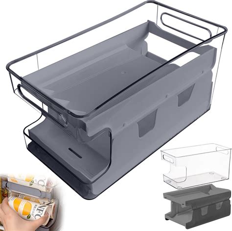 Qinglee Etages Range Canette Frigo D Tachable Roulantes Organiseur