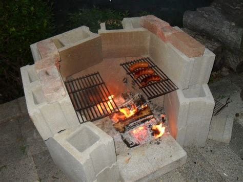 15 Outstanding Cinder Block Fire Pit Design Ideas For Outdoor