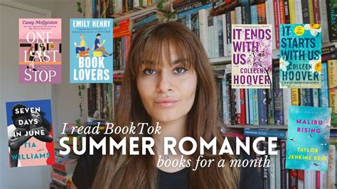 I Read 6 Popular Booktok Summer Romance Books For A Month 💙 Youtube