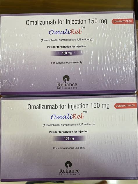 Buy Omalizumab Injection 150mg Xolair Online At Best Price