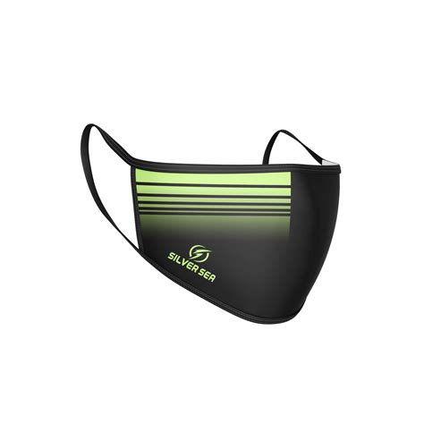 Sublimated Face Masks Face Masks Silver Sea Sport