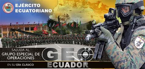 Ejército Ecuatoriano on Twitter EjercitoECU saluda al Grupo Especial