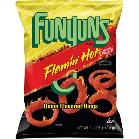 Funyuns Flamin Hot Onion Flavored Rings Oz Qfc