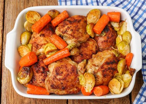 Chicken Thigh Sheet Pan Dinner Vegetable Recipes