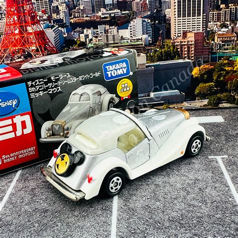 Tomica Disney Motors 5th Anniversary Dream Star White Gold Micky Mouse Tokyo Station