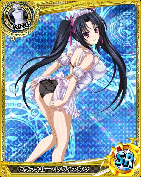 High School Dxd Serafall Leviathan [delantal] Anime Menina Anime Gatos