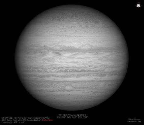 Jupiter Infrared Luigimorrone1979 Astrobin