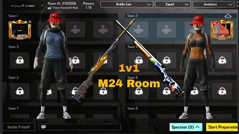 1vs 1 M24 Challenge Room 🔥 Pubg Mobile 🔥1v1roomm24challenge 1kviews