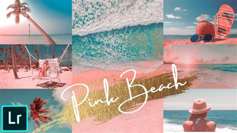 Pink Beach Preset Tutorial Edit Foto Lightroom By Samuel Youtube