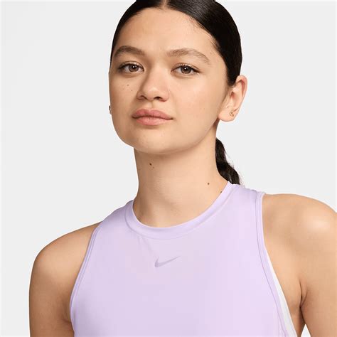 Nike W Nk One Classic Df Tank Lilac Bloomblack Fn2808 512