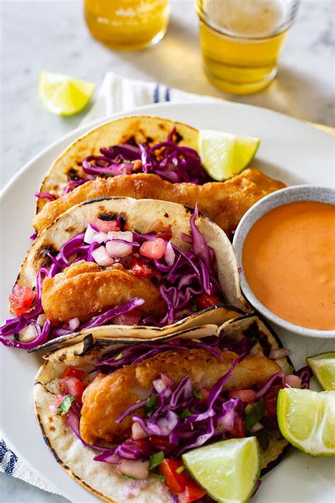 Tacos De Pescado Baja Fish Tacos