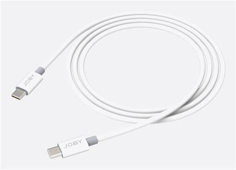 Joby Charge And Sync Cable Usb A To Usb C Pvc Jacket 3a 12m White