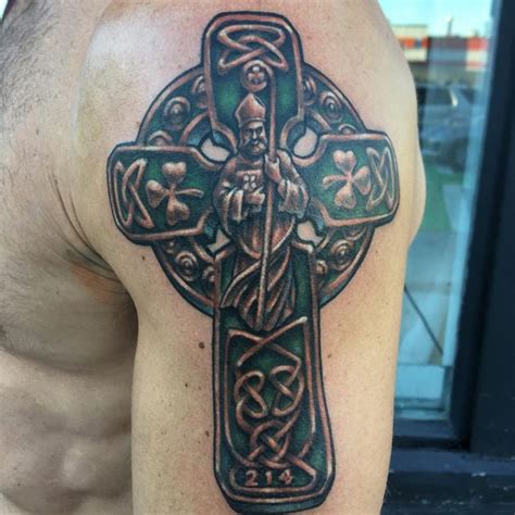 70 Traditional Celtic Cross Tattoo Designs Visual Representation Of Faith