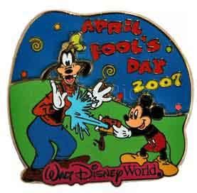 Wdw April Fool S Day Mickey Goofy Artist Proof