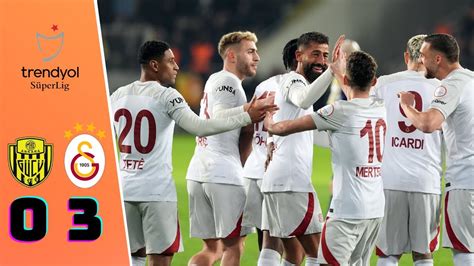 Ankaragücü 0 3 Galatasaray İcardi K Demirbay Okan Buruk E