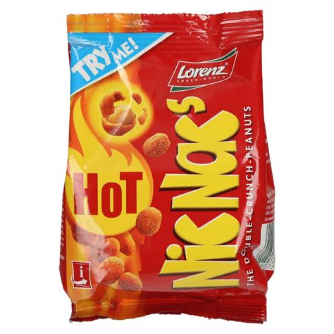 ARAŠIDI LORENZ NIC NAC HOT 125G - NOVOLUX