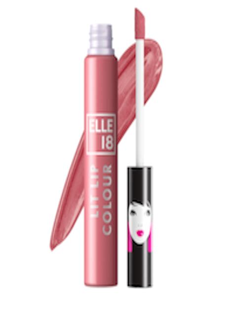 Buy Elle Lit Lip Colour Ml Nude Pump Lipstick For Women Myntra