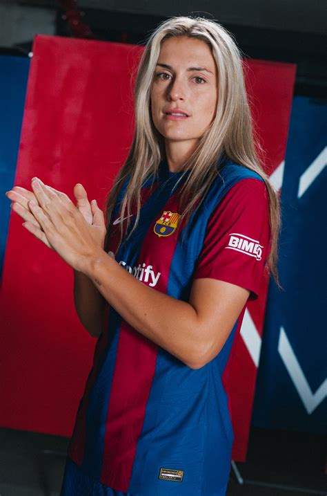 Liga F FC Barcelona Home Shirt 23/24 Player's Edition - Women - ALEXIA ...