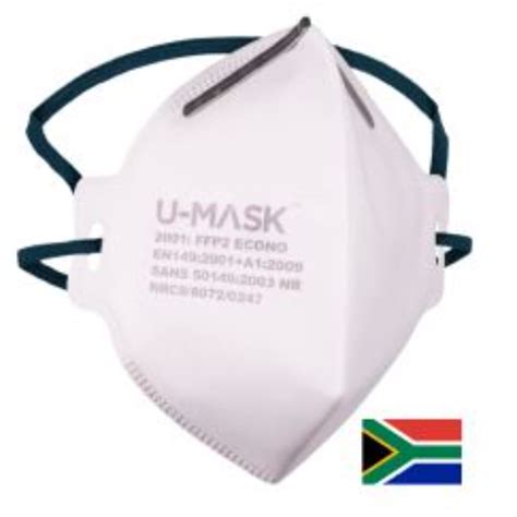 mask um ffp flat fold pack     sa safetymate