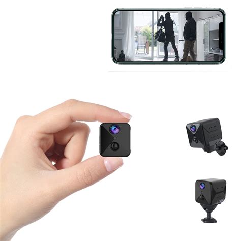 Spy Camera WiFi Hidden Camera 2023 Upgraded 4K Mini Security Nanny