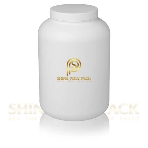 White Round Gm Hdpe Protein Jar At Rs Piece In New Delhi Id