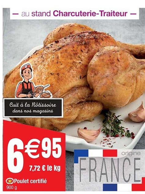 Promo Poulet Certifi Chez Cora