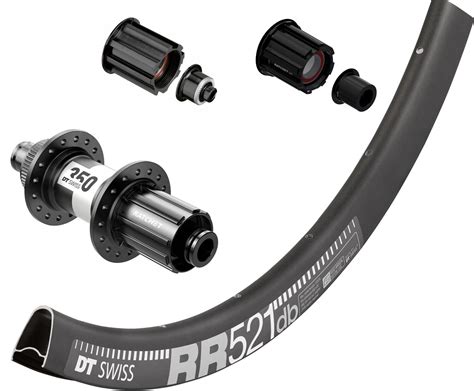 DT Swiss RR 521 Rim With DT Swiss 350 Hubs