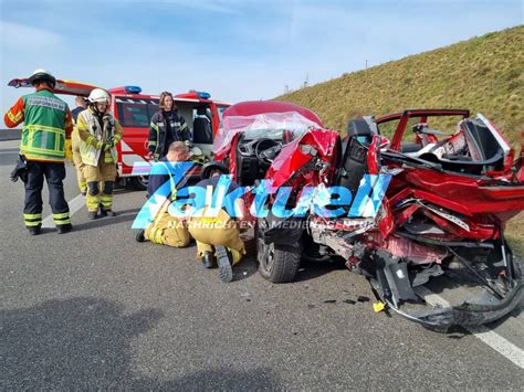 Schwerer Unfall Auf Der A6 Bei Bad Rappenau 3 Personen Verletzt