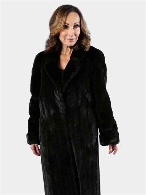 Ranch Female Mink Fur Coat Womens Medium Estate Furs