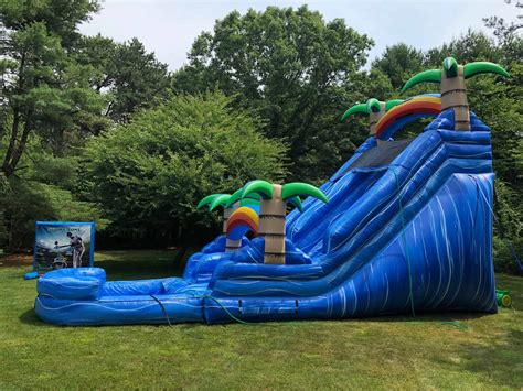 20ft Tropical Water Slide With Pool