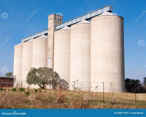 Grain Silo Royalty Free Stock Photo - Image: 28307765