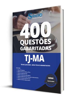 Caderno De Quest Es Tj Ma T Cnico Judici Rio Apoio T Cnico