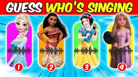 Guess Who S Singing Disney Song Quiz Challenge Snow White