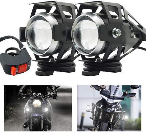 Phare Moto Feux Additionnels U5 Phares Avant De Moto Anti Brouillard