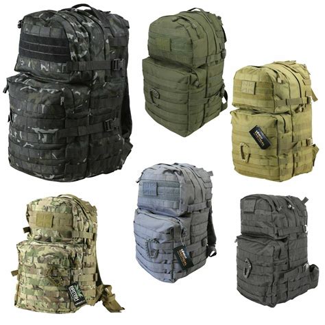 Molle Medium Assault Pack 40 Litres 6 Colours