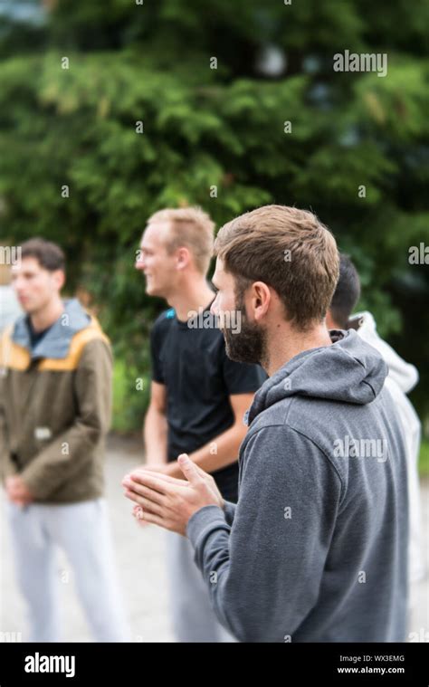 Group praying hands hi-res stock photography and images - Alamy