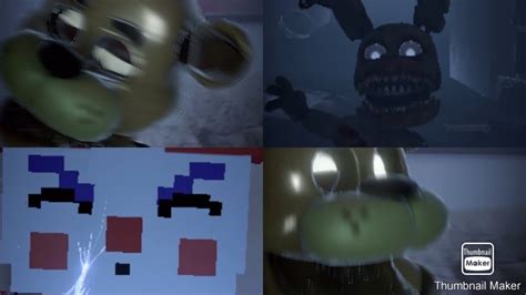 Almost Every Fnaf Ar Shock Animations Youtube