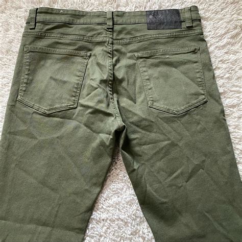 Zara Jeans Zara Mens Jeans Dnwr Zara Size 36 Green Poshmark