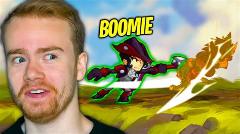 Reacting To Boomie S Best Brawlhalla Clips YouTube