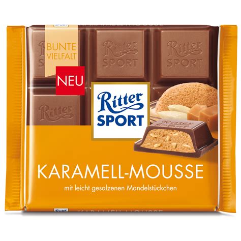 Ritter Sport Karamell-Mousse | Online kaufen im World of Sweets Shop