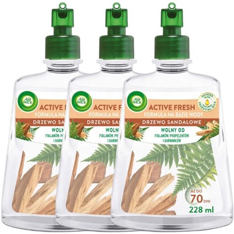 Air Wick Active Fresh Drzewo Sandałowe Odświeżacz Powietrza Wkład